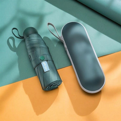 Travel- Friendly Mini Umbrella for Purse, Compact with Case.