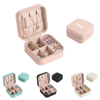 Leather Jewelry Travel Case