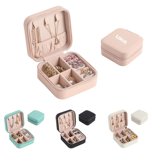 Leather Jewelry Travel Case