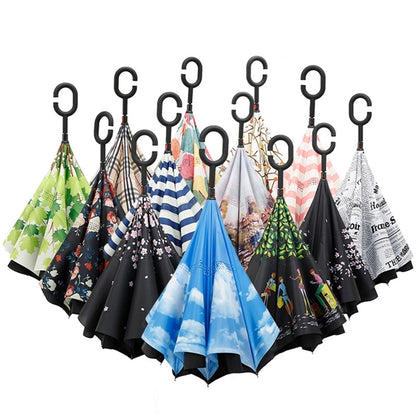 Automobile Reverse Umbrella