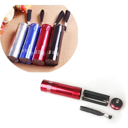 Small Mini Aluminum LED Flashlights with Lanyard