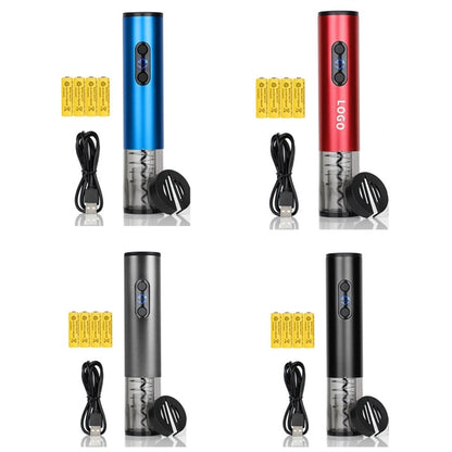 USB Charging Electric Wine Bottle Opener W/ Foil Cutter