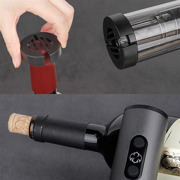 USB Charging Electric Wine Bottle Opener W/ Foil Cutter
