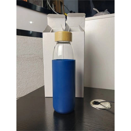 18 Oz Borosilicate with Bamboo Lid