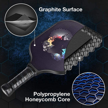 Carbon Fiber Pickleball Paddle Set