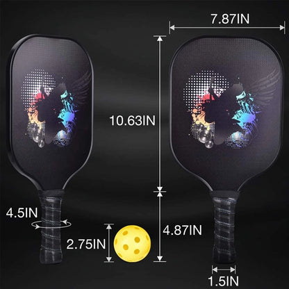 Carbon Fiber Pickleball Paddle Set