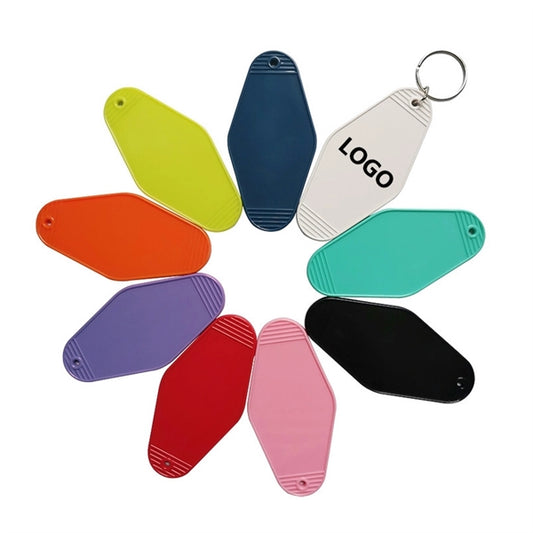 Retro Hotel Key Ring