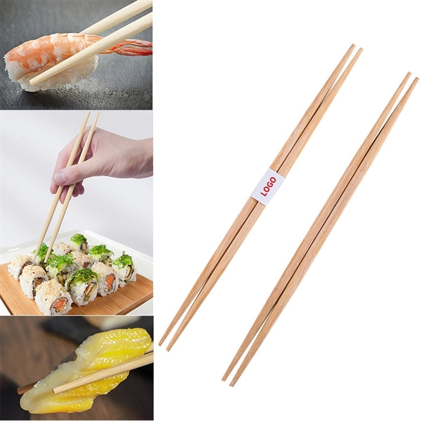 9.5" Natural Mao Bamboo Disposable Chopsticks