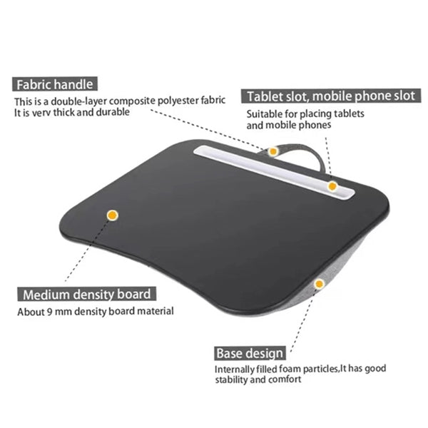 Laptop Stand With Pillow Cushion