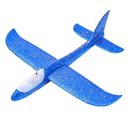 Fun Toys Foam Flashing Hand Throw Glider Flight 19"  x 19"