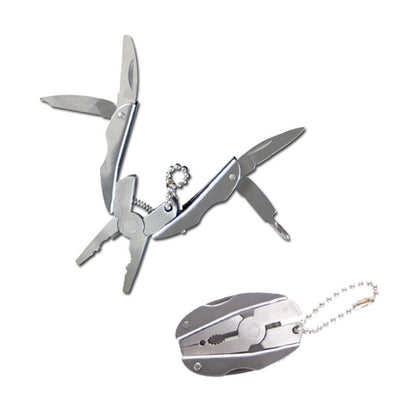Mini folding muilti-functional plier clamp
