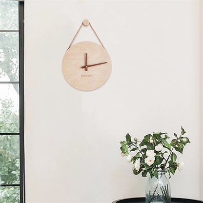 Wooden Sling Wall Clock