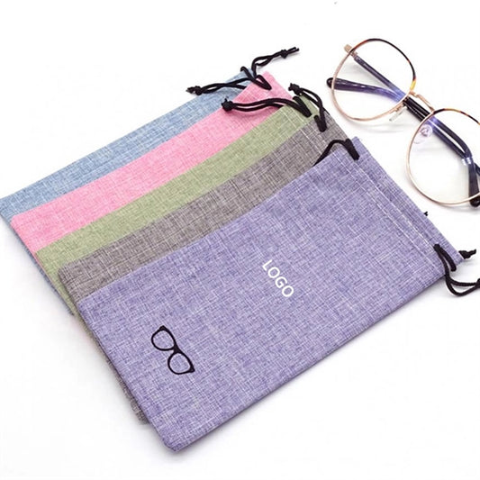 Drawstring Sunglasses Bag