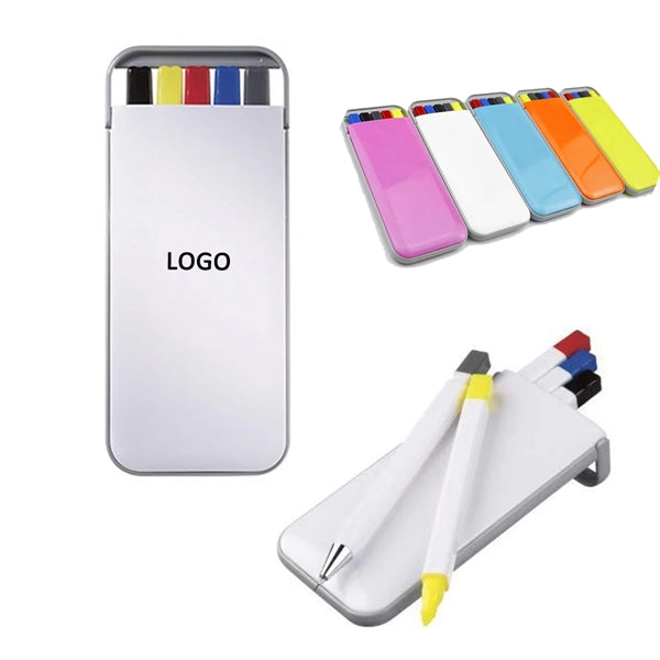 5 In 1 Highlighter Pen Set
