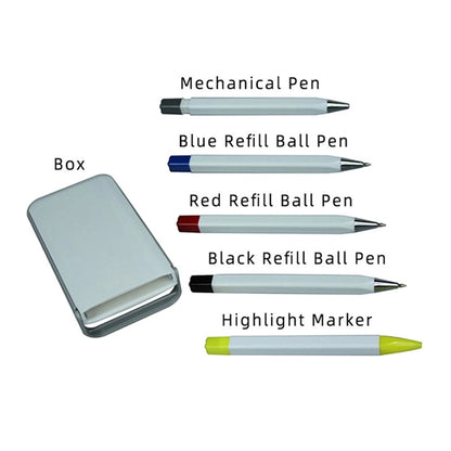 5 In 1 Highlighter Pen Set