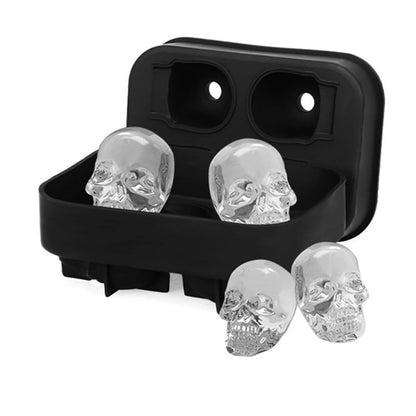 3D Skull Ice Cube Mold Tray