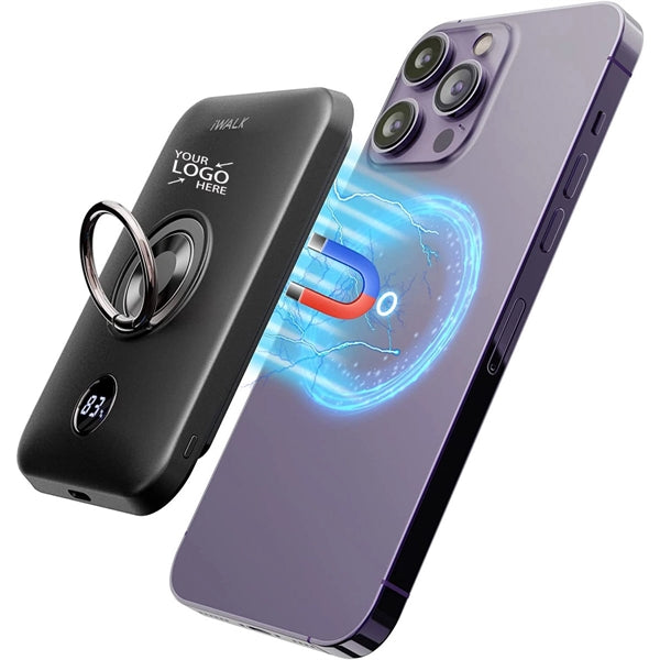 Portable 6000mAh Magnetic Wireless Power Bank