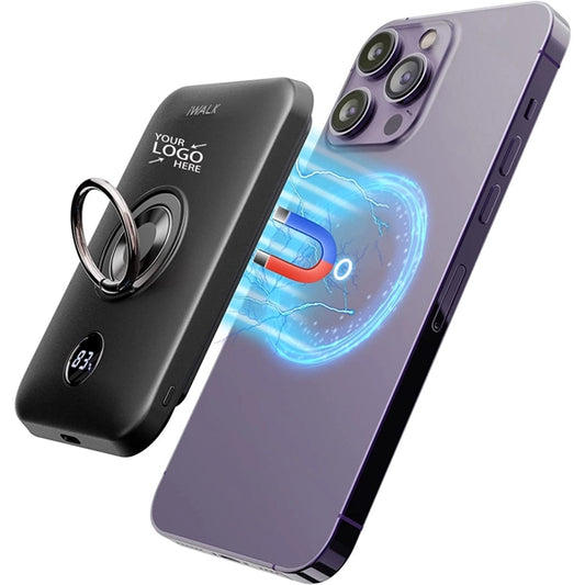 Portable 6000mAh Magnetic Wireless Power Bank