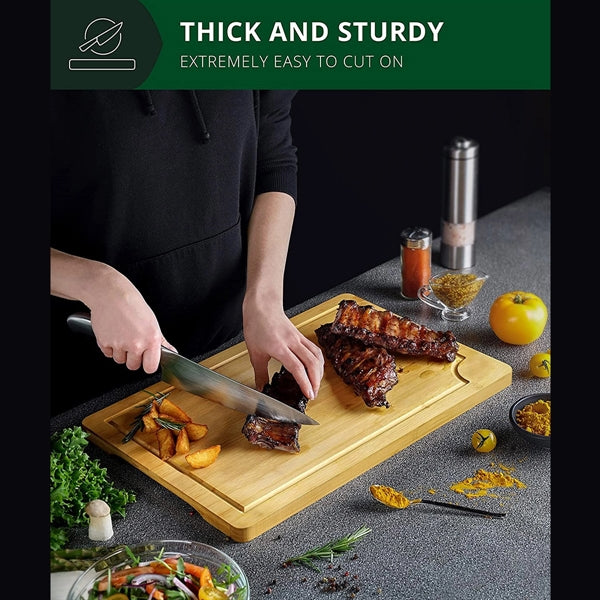 Large Bamboo Cutting Board