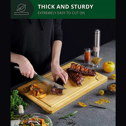 Large Bamboo Cutting Board