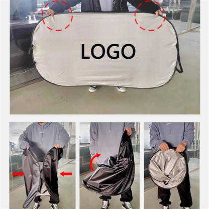 Folding Car Sunshade Front side