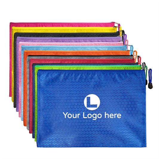 Waterproof Zipper Documents Files Pouch