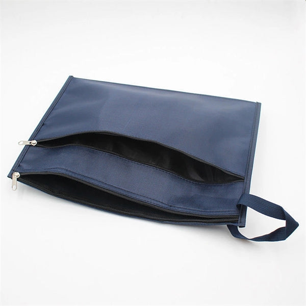 Zipper Document Pouch