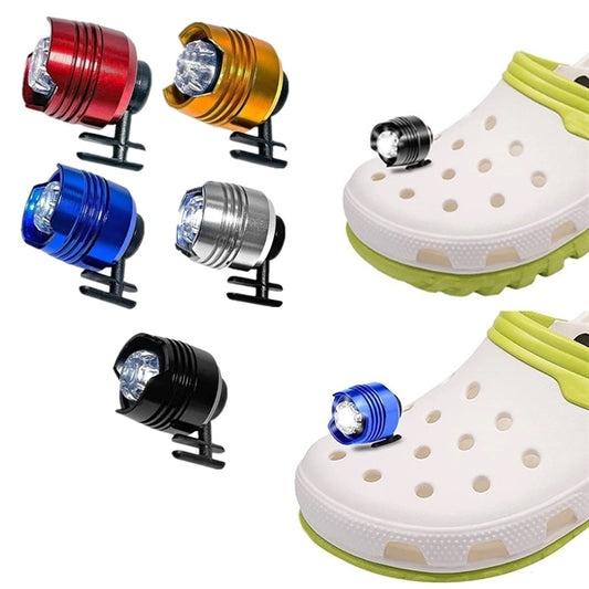 2Pcs Croc Clogs Headlights
