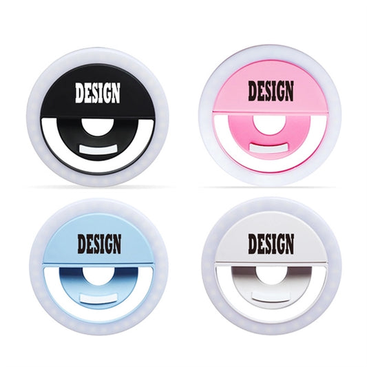 Round LED Clip on Selfie Light