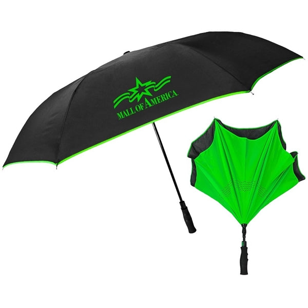The Inversa Inverted Umbrella - Auto-Open, Reverse Closing