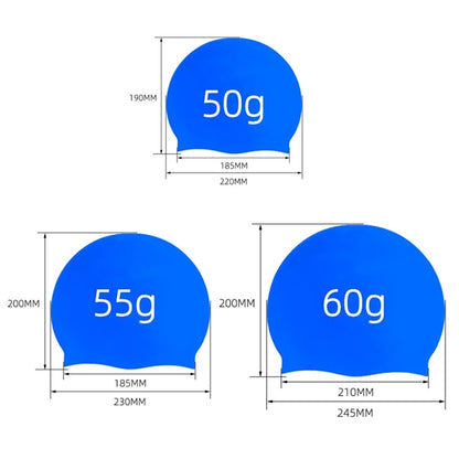 Custom LOGO Silicone Swim Cap 55G