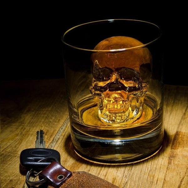 Silicone 3D Large Skull Ice Cube Mold Tray