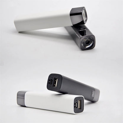Power Bank With LED Flashlight