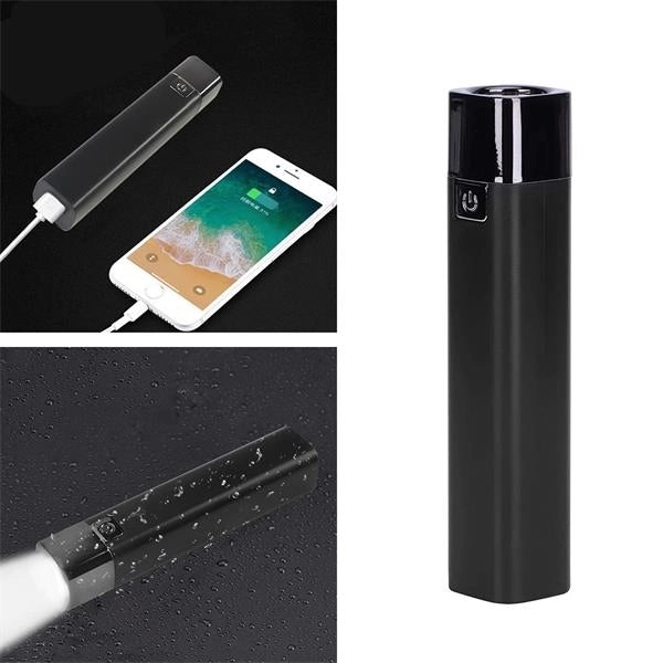 Power Bank With LED Flashlight
