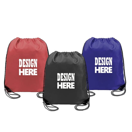 210D Polyester Drawstring Backpack
