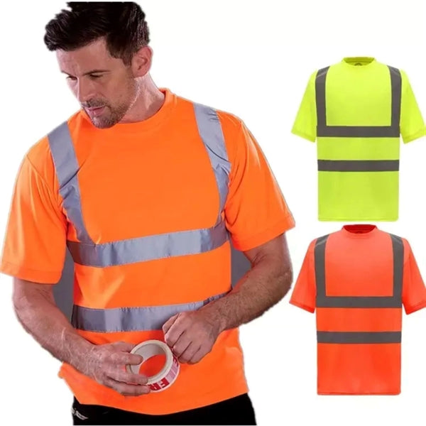 Class 2 High Visibility Reflective Safety Workwear T-Shirt