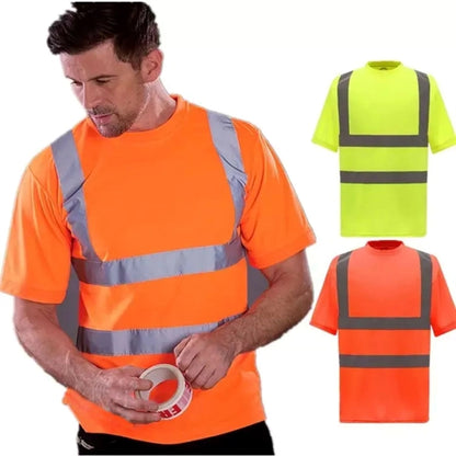 Class 2 High Visibility Reflective Safety Workwear T-Shirt