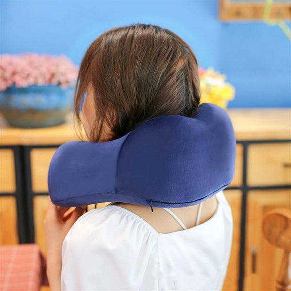 Memory Cotton U-shaped Travel Pillow