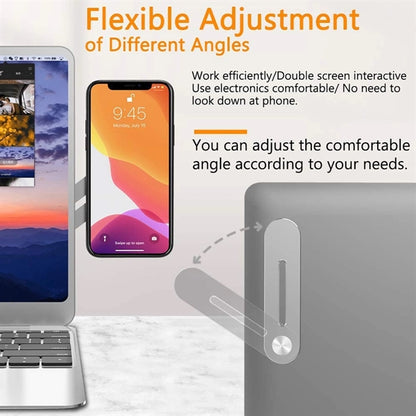 Magnetic Laptop Phone Holder