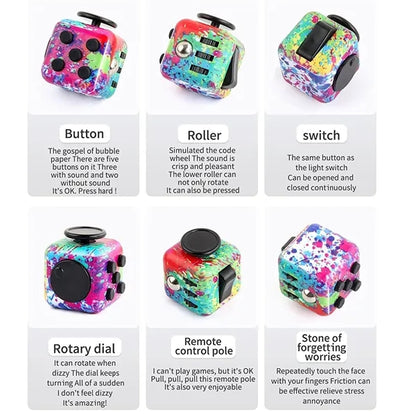Release Stress Fidget Cube Toy