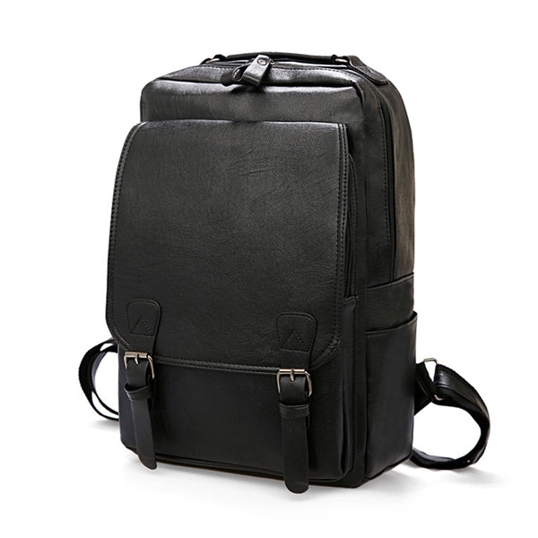 Travel Leather Laptop Backpack