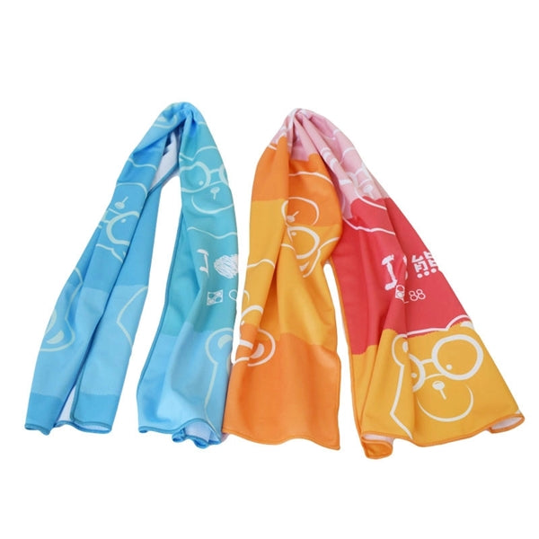 12"X36" Custom Full Color Ployester Cooling Towel
