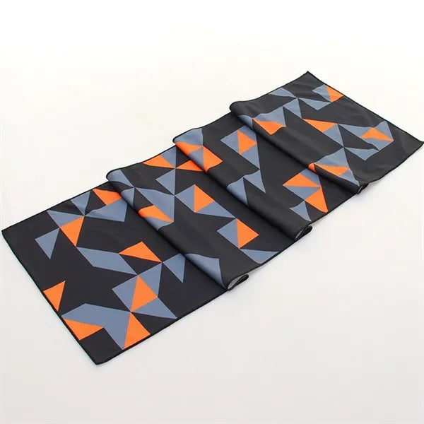 12"X36" Custom Full Color Ployester Cooling Towel