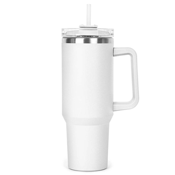 The Hippo Mug & Straw Lid with Twist Closure - 40 oz
