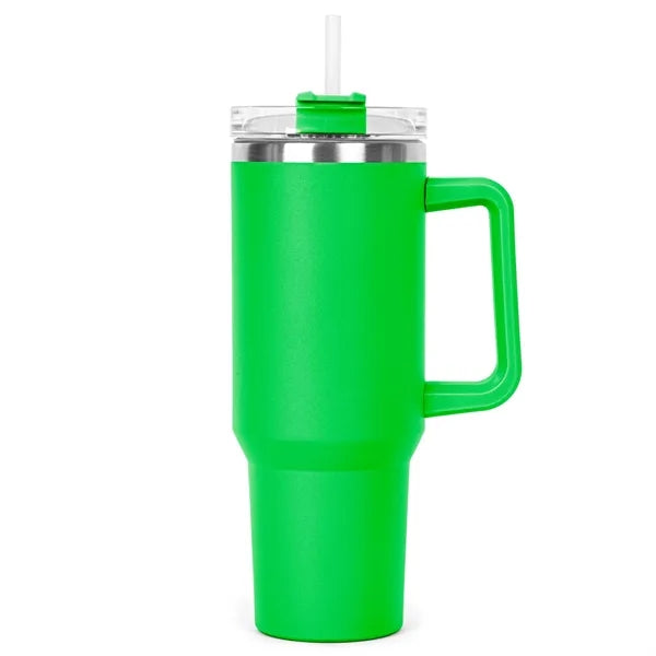 The Hippo Mug & Straw Lid with Twist Closure - 40 oz