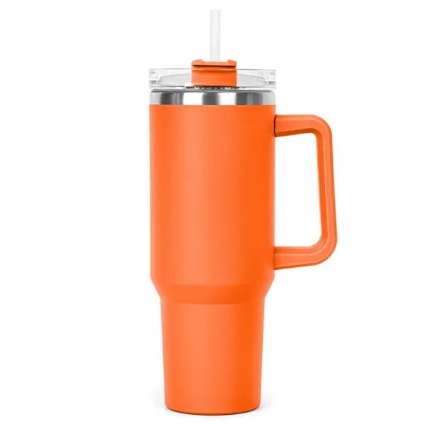The Hippo Mug & Straw Lid with Twist Closure - 40 oz