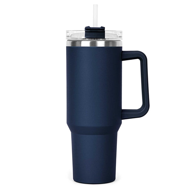 The Hippo Mug & Straw Lid with Twist Closure - 40 oz