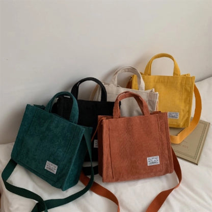 Corduroy Tote Bag