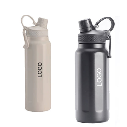 Stainless Steel Sports Bottle with Handle