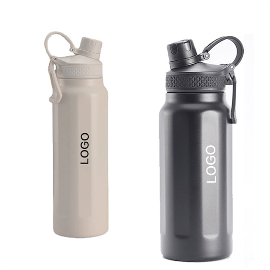 Stainless Steel Sports Bottle with Handle